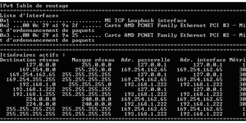 Table de routage